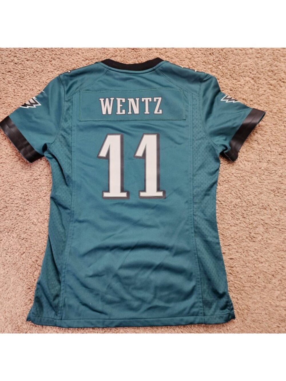 Philadelphia Eagles Jersey Womens Small Carson Wentz #11 Nike On Field NFL - Picture 3 of 8